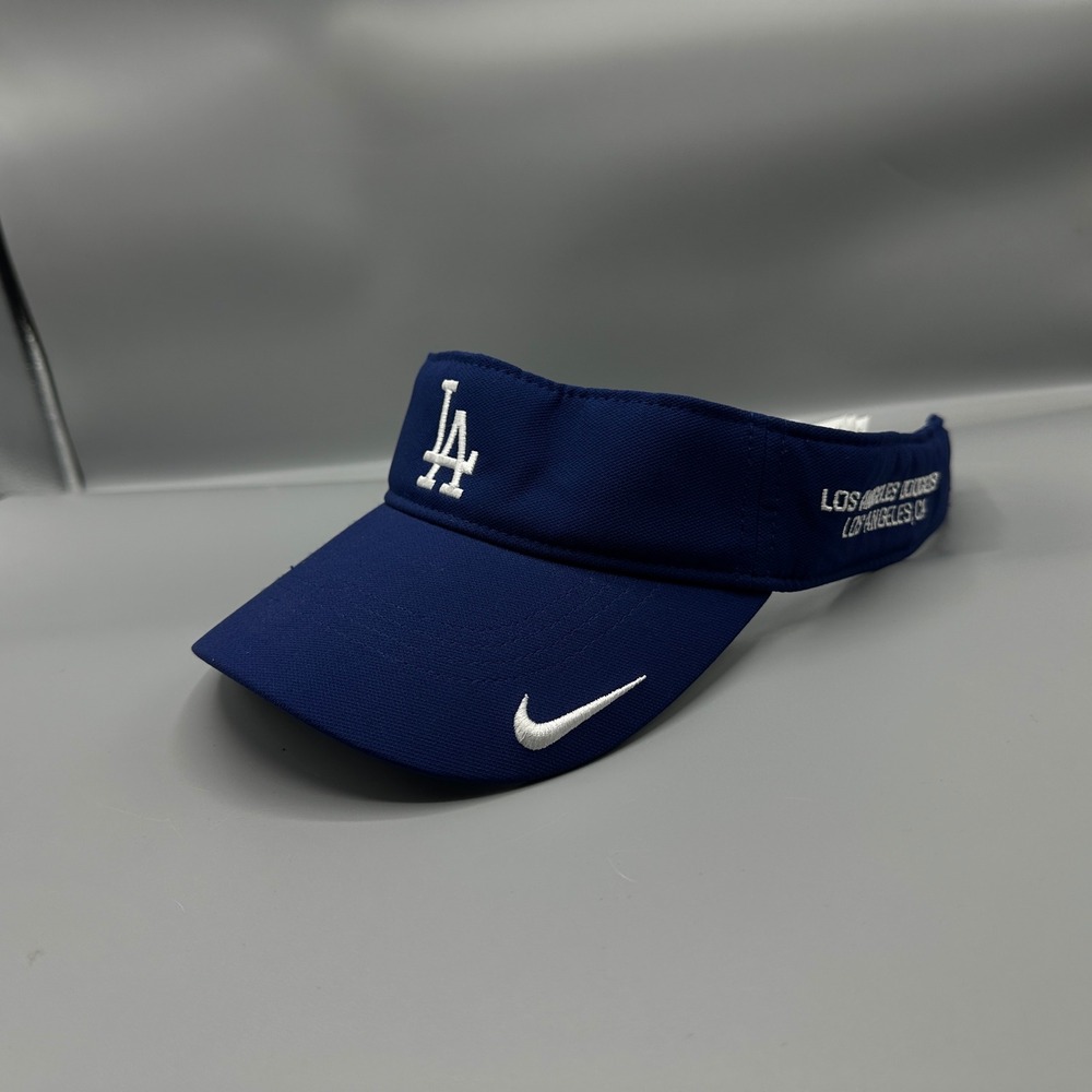 Nike Los Angeles Dodgers Dri-FIT Ace Visor Blue Mens L/XL MLB Baseball Hat
